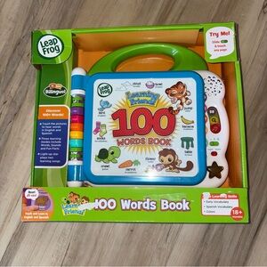 LeapFrog Learning Friends 100 Words Book - Green